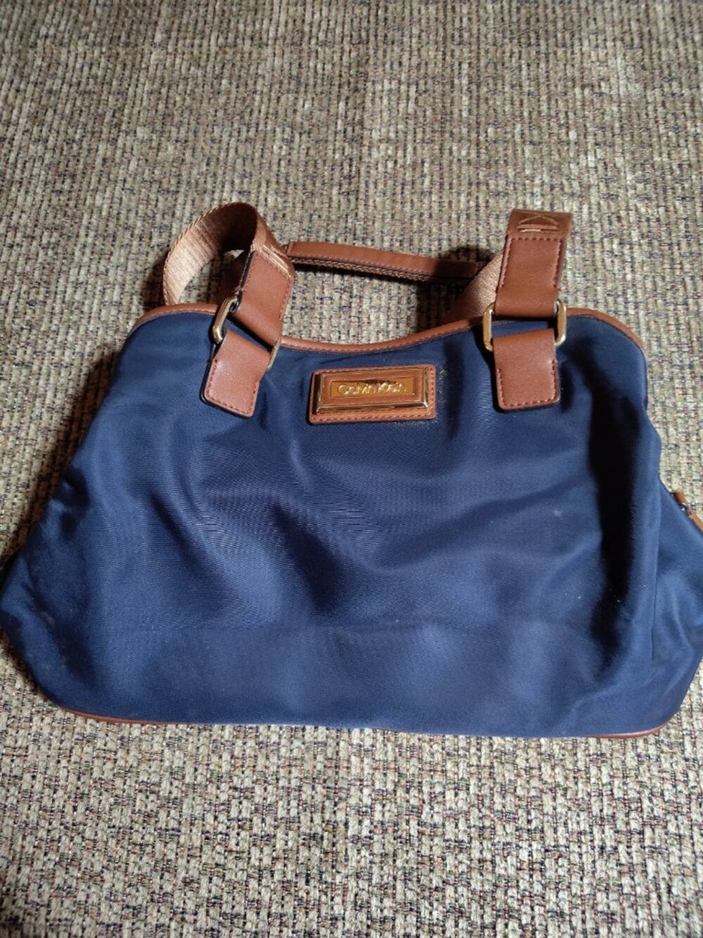 Calvin Klein navy tote bag 0000000552
